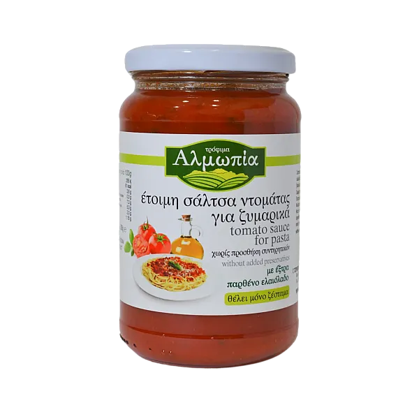 Σάλτσα έτοιμη για ζυμαρικά Αλμωπία (360 γρ.)